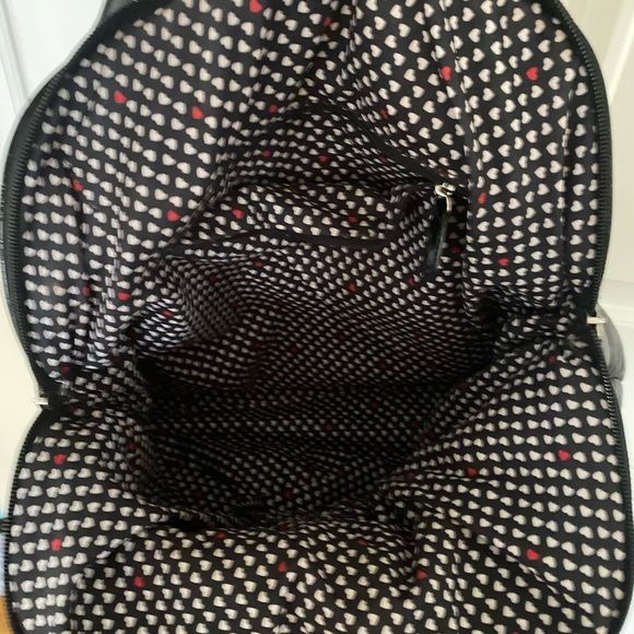 Hello Kitty Victoria Couture Quilted Black Large Travel Bag with Iconic Design - Picture 6 of 14